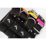 Bullyverse Weight Collar Black/Fushia